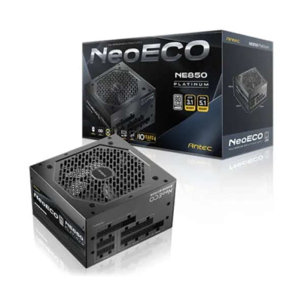Antec NE850 PLATINUM ATX3.1 850W 80+ Platinum ATX 3.1 & PCIE 5.1 Full Modular Power Supply